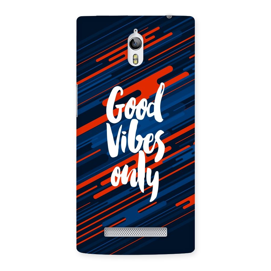 Good Vibes Only Back Case for Oppo Find 7