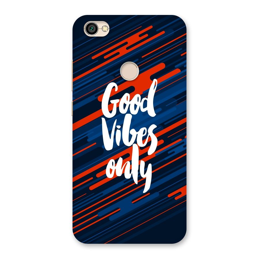 Good Vibes Only Back Case for Redmi Y1 2017