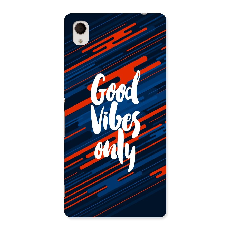 Good Vibes Only Back Case for Sony Xperia M4