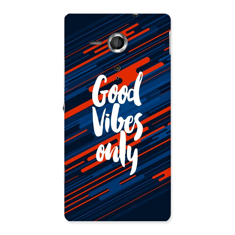 Good Vibes Only Back Case for Sony Xperia SP