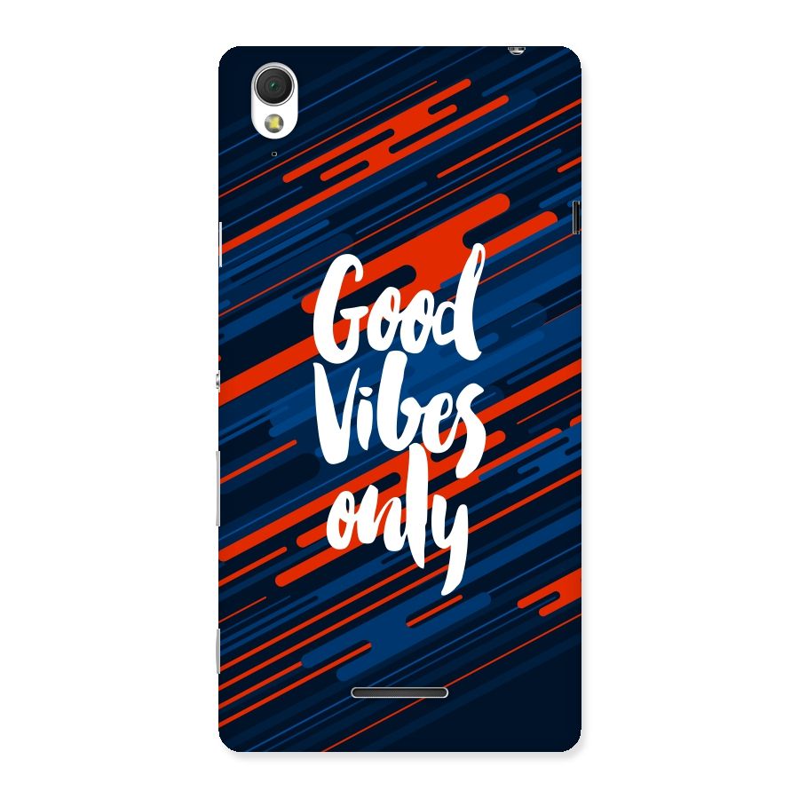 Good Vibes Only Back Case for Sony Xperia T3