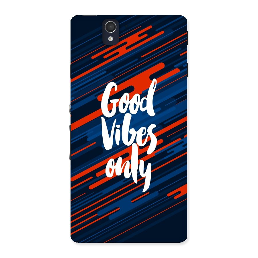 Good Vibes Only Back Case for Sony Xperia Z