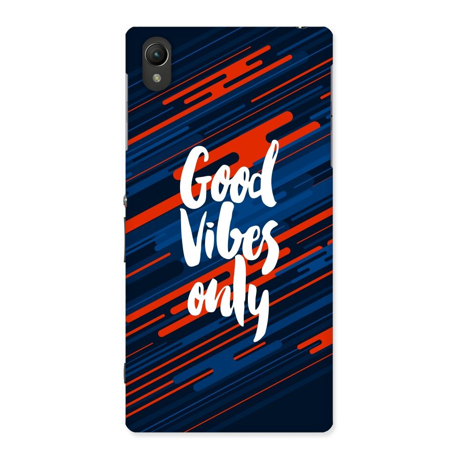 Good Vibes Only Back Case for Sony Xperia Z1