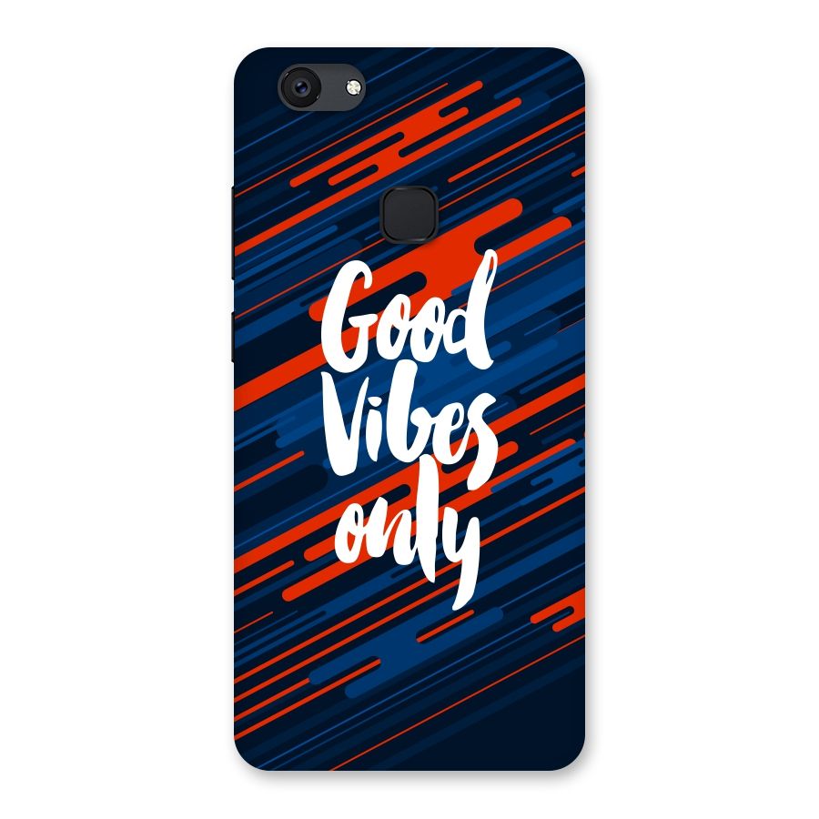 Good Vibes Only Back Case for Vivo V7 Plus