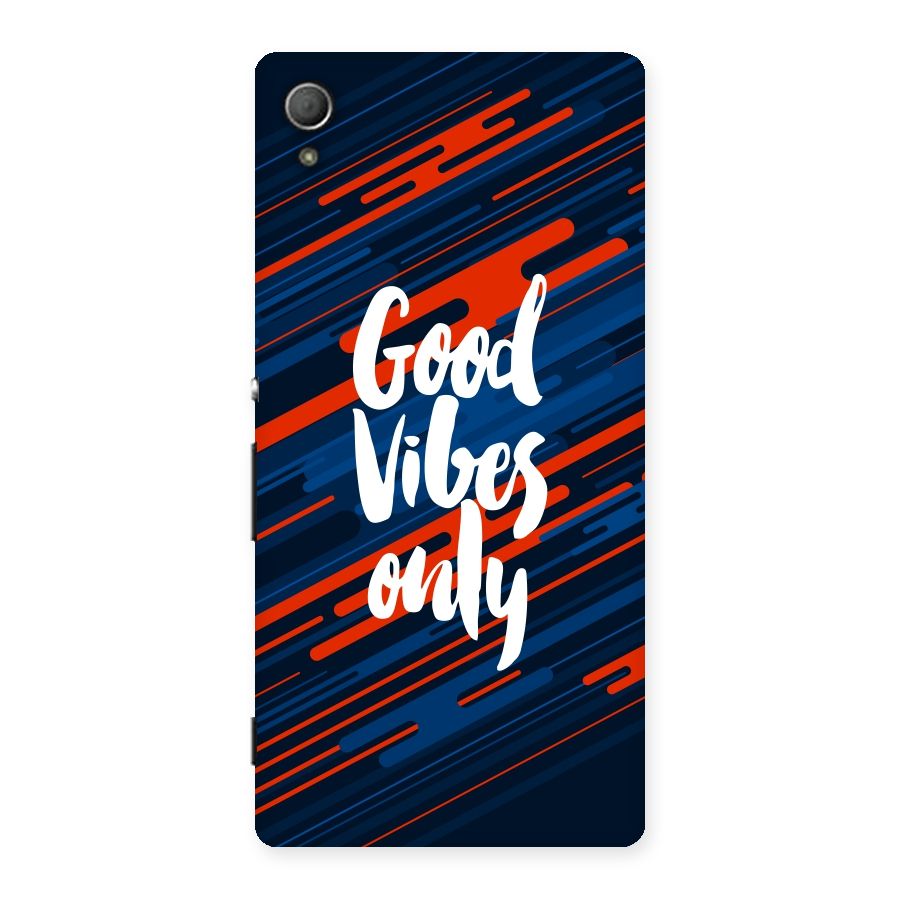 Good Vibes Only Back Case for Xperia Z3 Plus