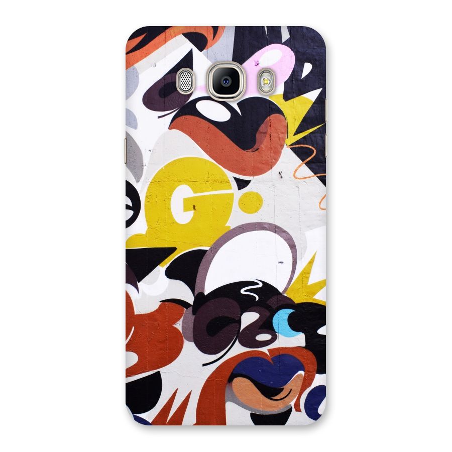 Graffiti Wall Back Case for Galaxy On8