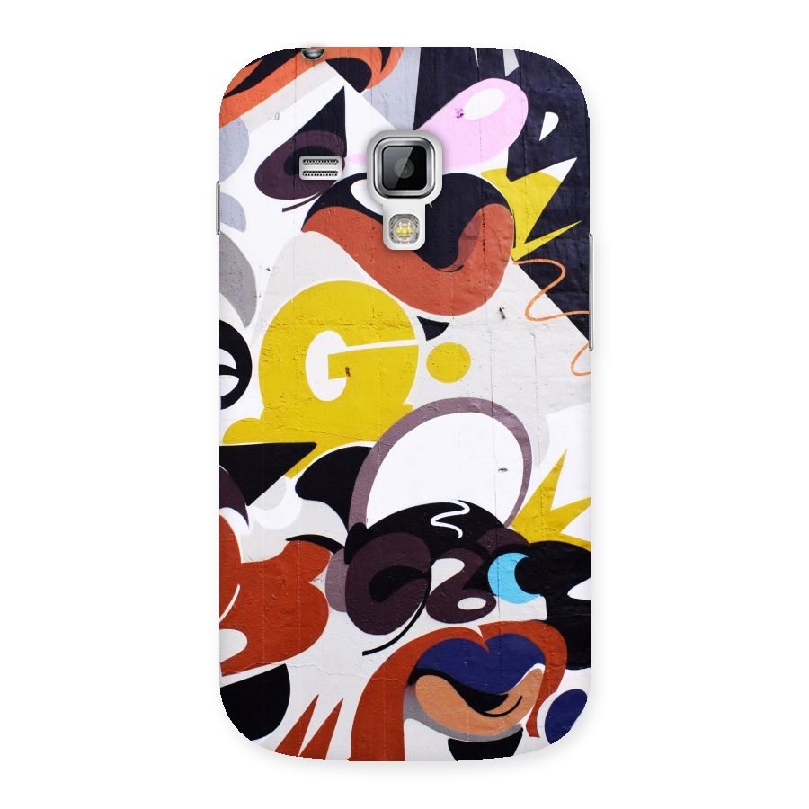Graffiti Wall Back Case for Galaxy S Duos