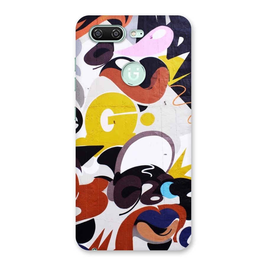 Graffiti Wall Back Case for Gionee S10