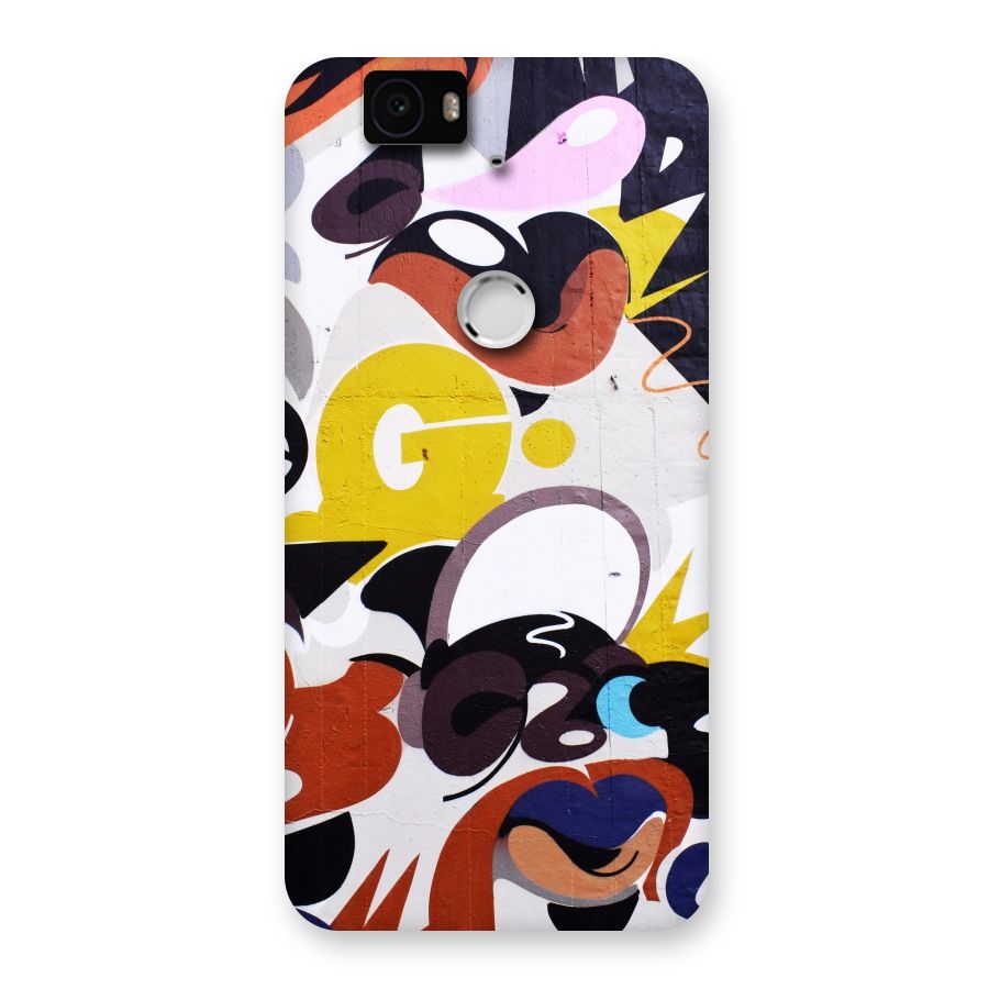 Graffiti Wall Back Case for Google Nexus-6P