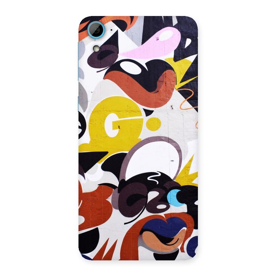 Graffiti Wall Back Case for HTC Desire 826