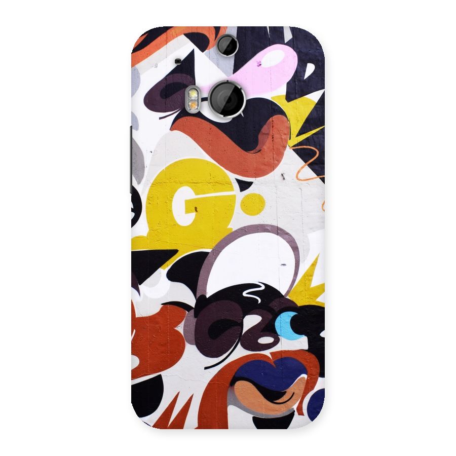 Graffiti Wall Back Case for HTC One M8