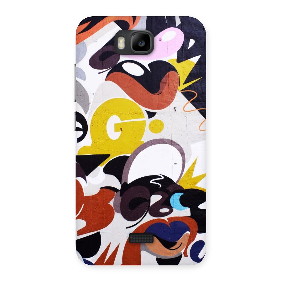 Graffiti Wall Back Case for Honor Bee