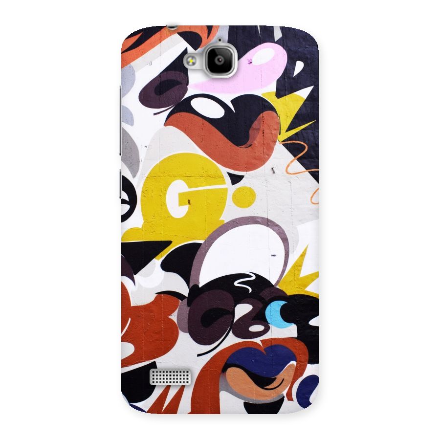 Graffiti Wall Back Case for Honor Holly