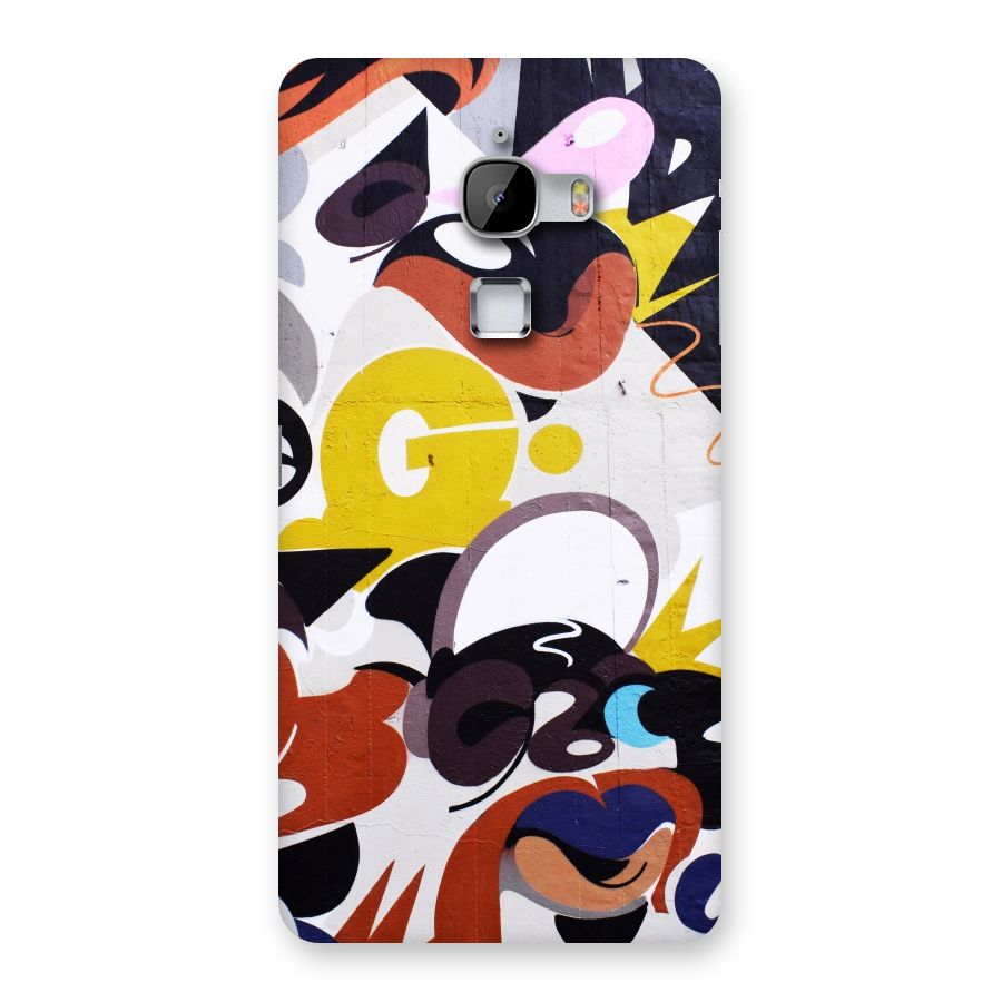 Graffiti Wall Back Case for LeTv Le Max