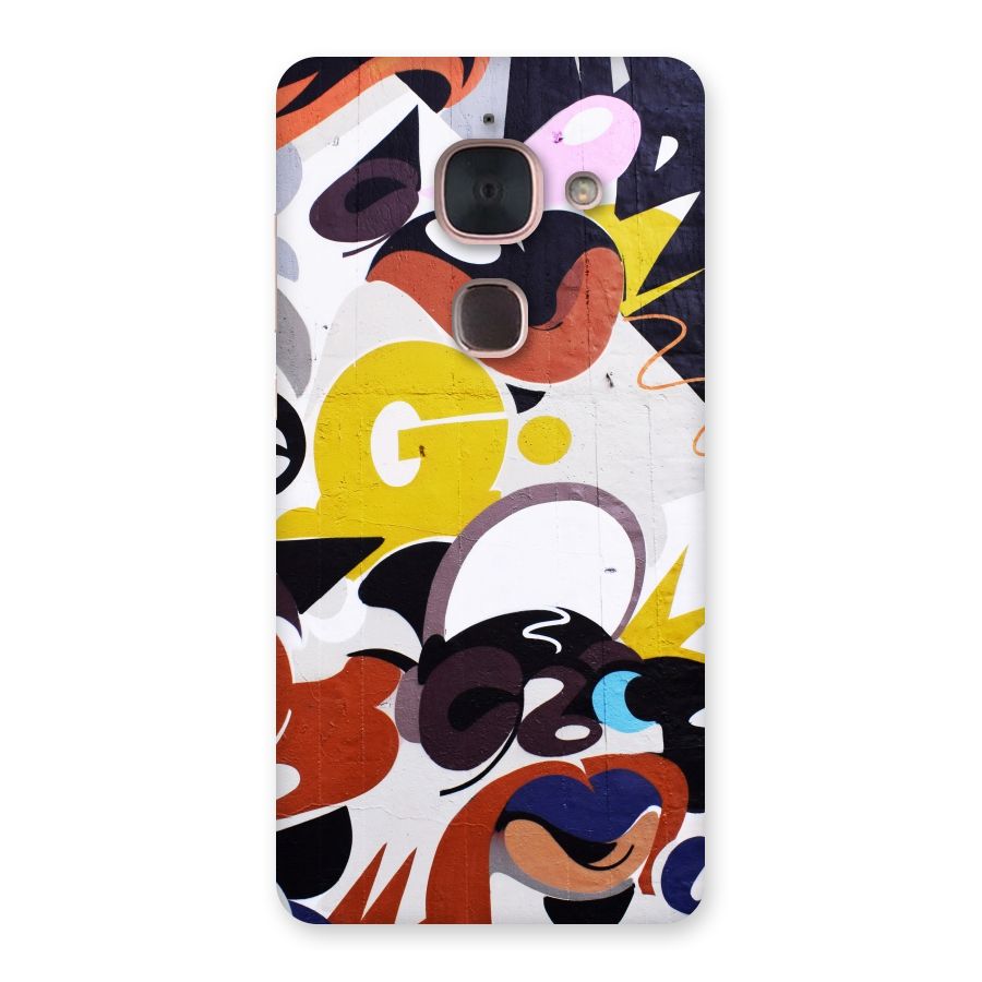 Graffiti Wall Back Case for Le Max 2