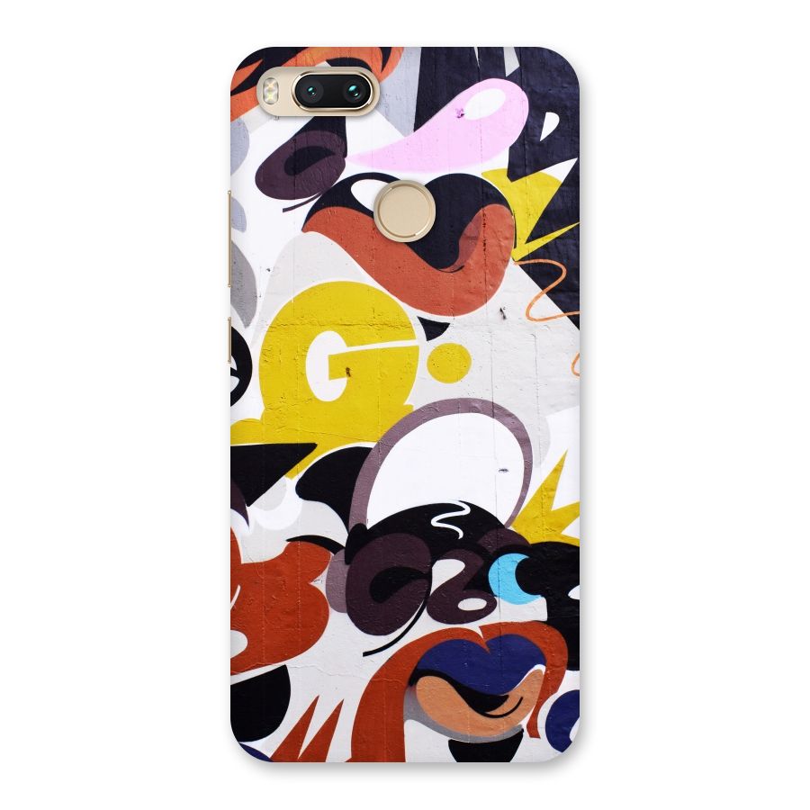 Graffiti Wall Back Case for Mi A1