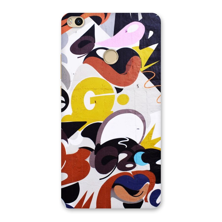 Graffiti Wall Back Case for Mi Max 2