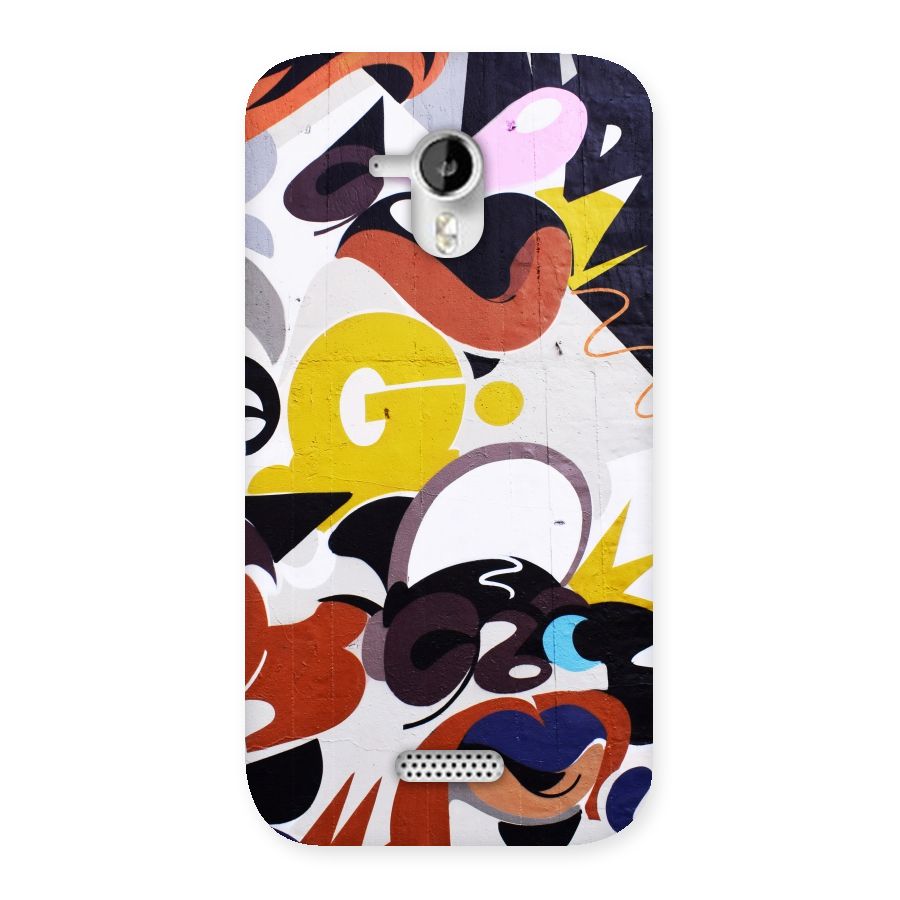 Graffiti Wall Back Case for Micromax Canvas HD A116