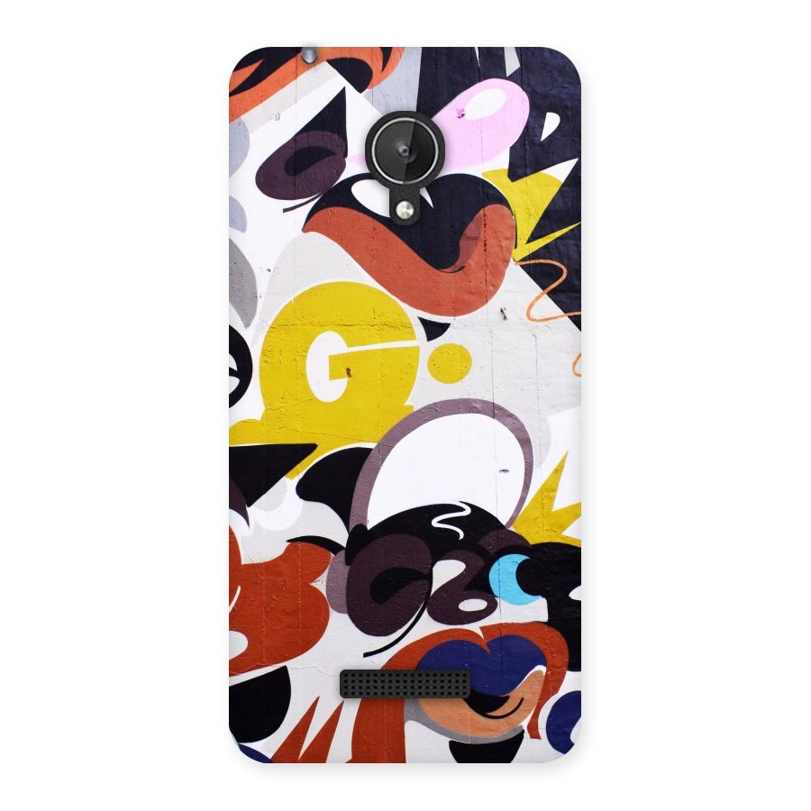 Graffiti Wall Back Case for Micromax Canvas Spark Q380