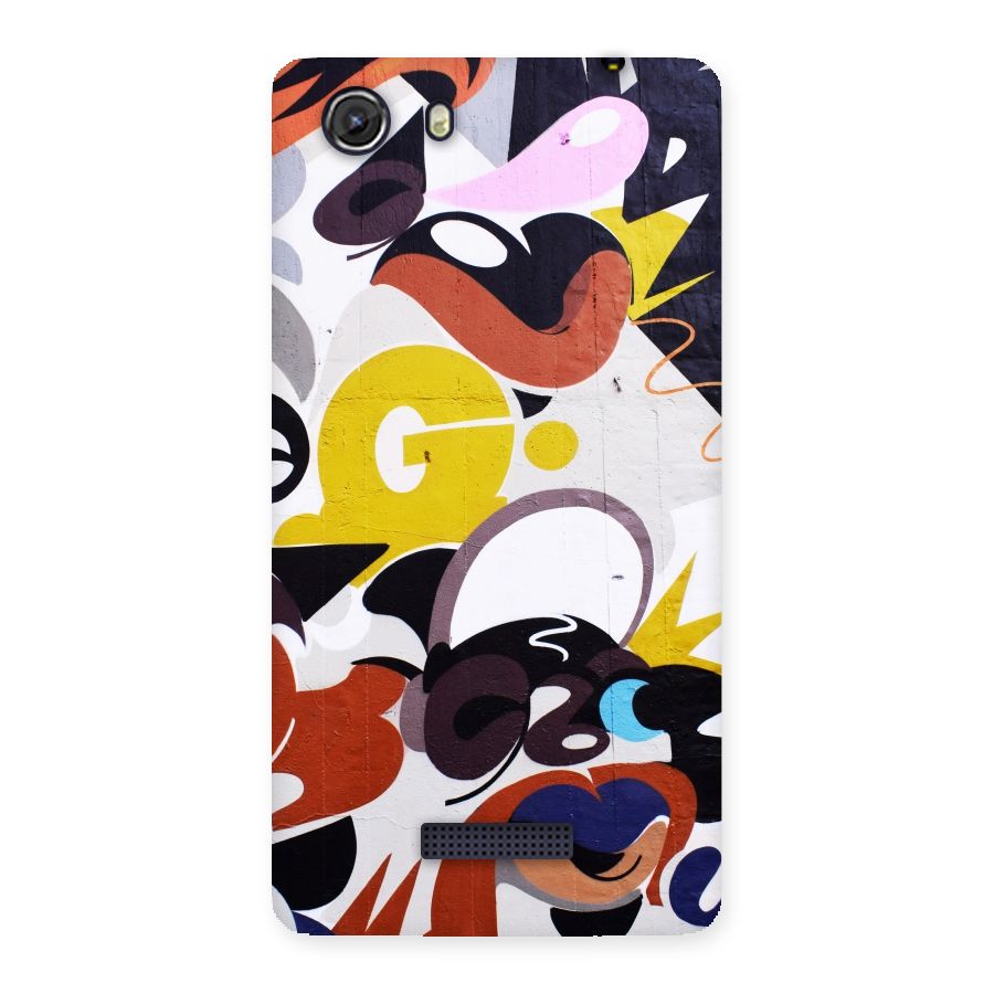 Graffiti Wall Back Case for Micromax Unite 3