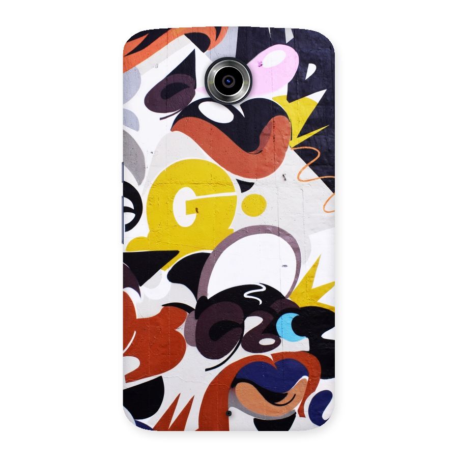 Graffiti Wall Back Case for Nexsus 6