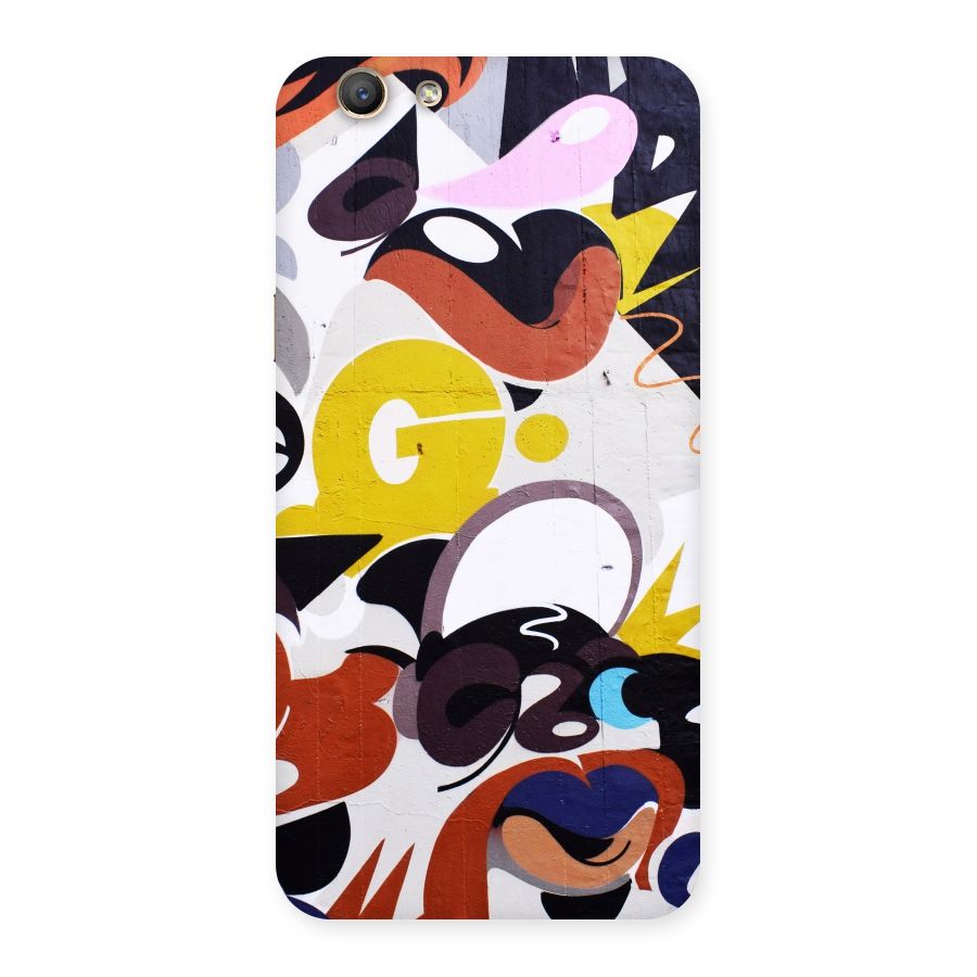 Graffiti Wall Back Case for Oppo F1s