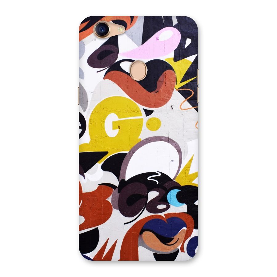 Graffiti Wall Back Case for Oppo F5