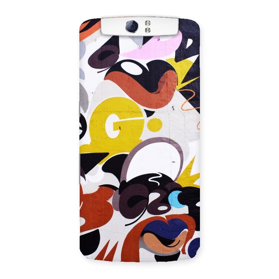 Graffiti Wall Back Case for Oppo N1