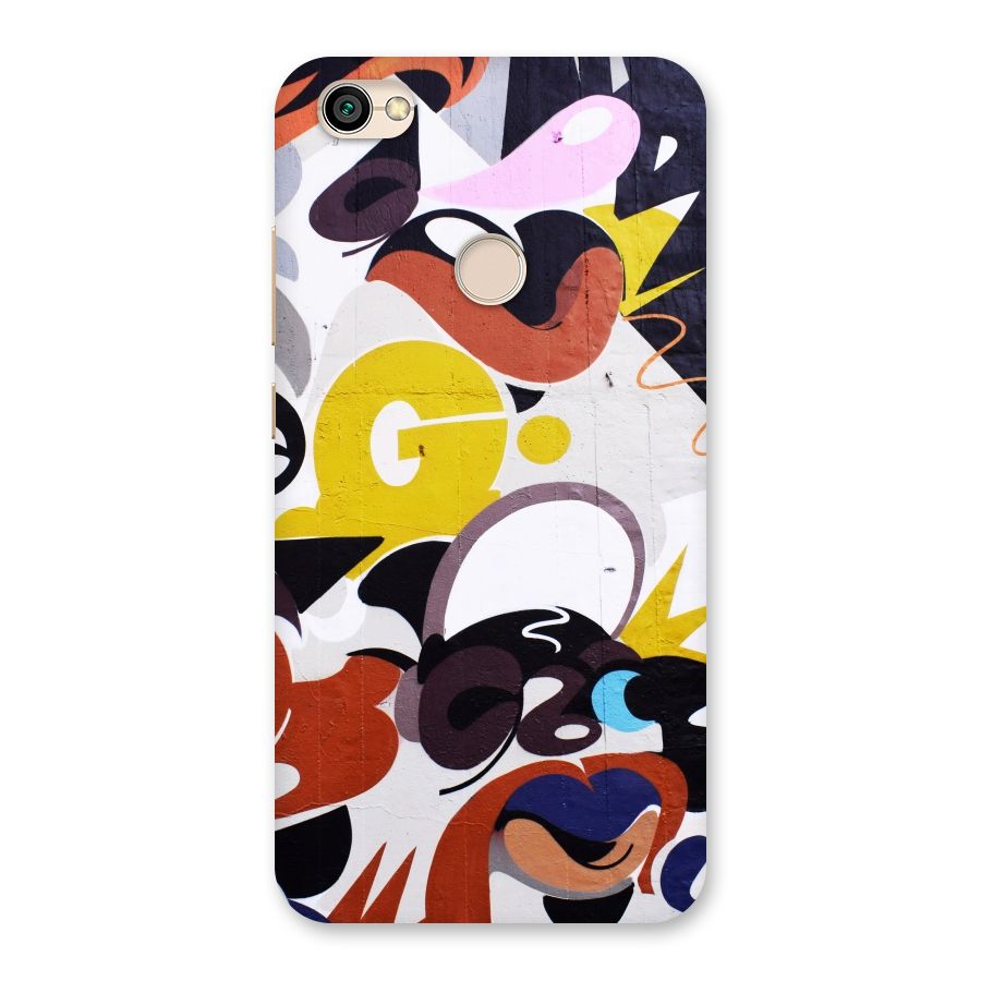 Graffiti Wall Back Case for Redmi Y1 2017