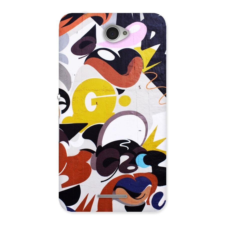 Graffiti Wall Back Case for Sony Xperia E4