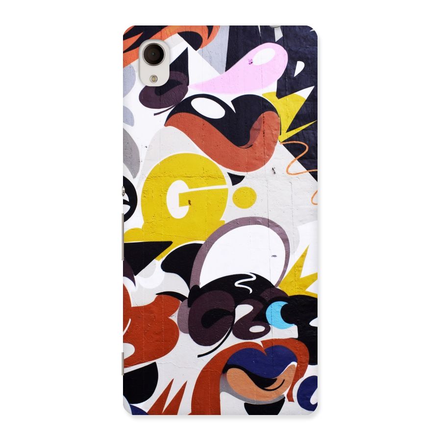 Graffiti Wall Back Case for Sony Xperia M4