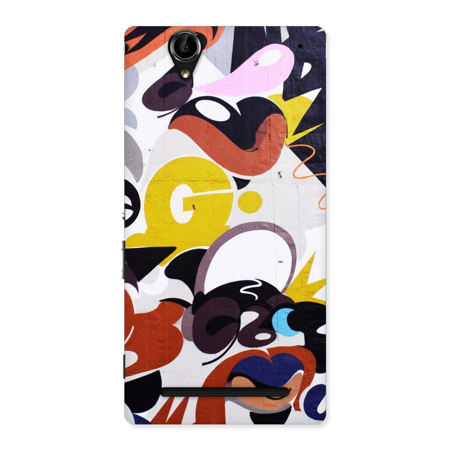 Graffiti Wall Back Case for Sony Xperia T2