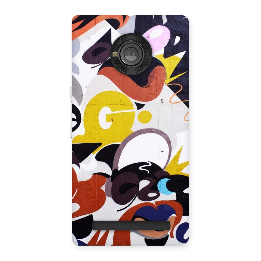 Graffiti Wall Back Case for Yu Yunique