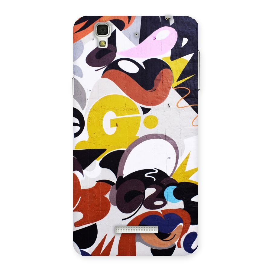 Graffiti Wall Back Case for Yu Yureka