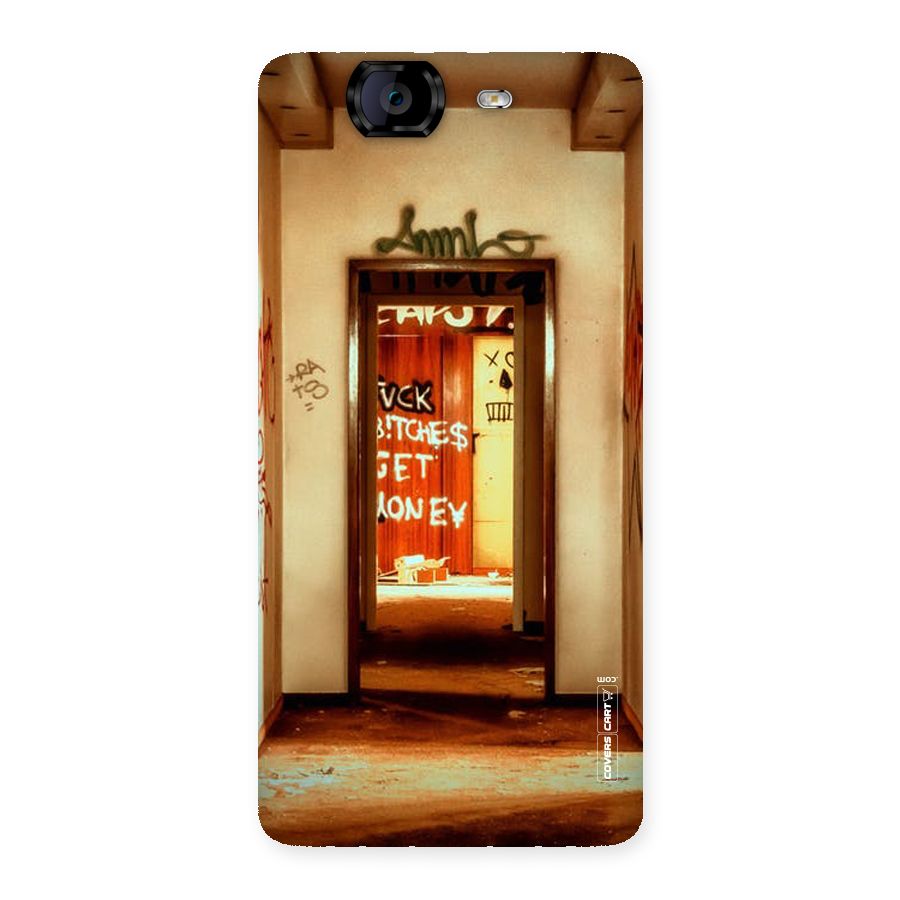 Grafitty Door Back Case for Canvas Knight A350