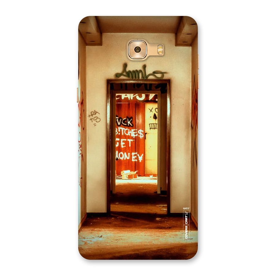 Grafitty Door Back Case for Galaxy C9 Pro