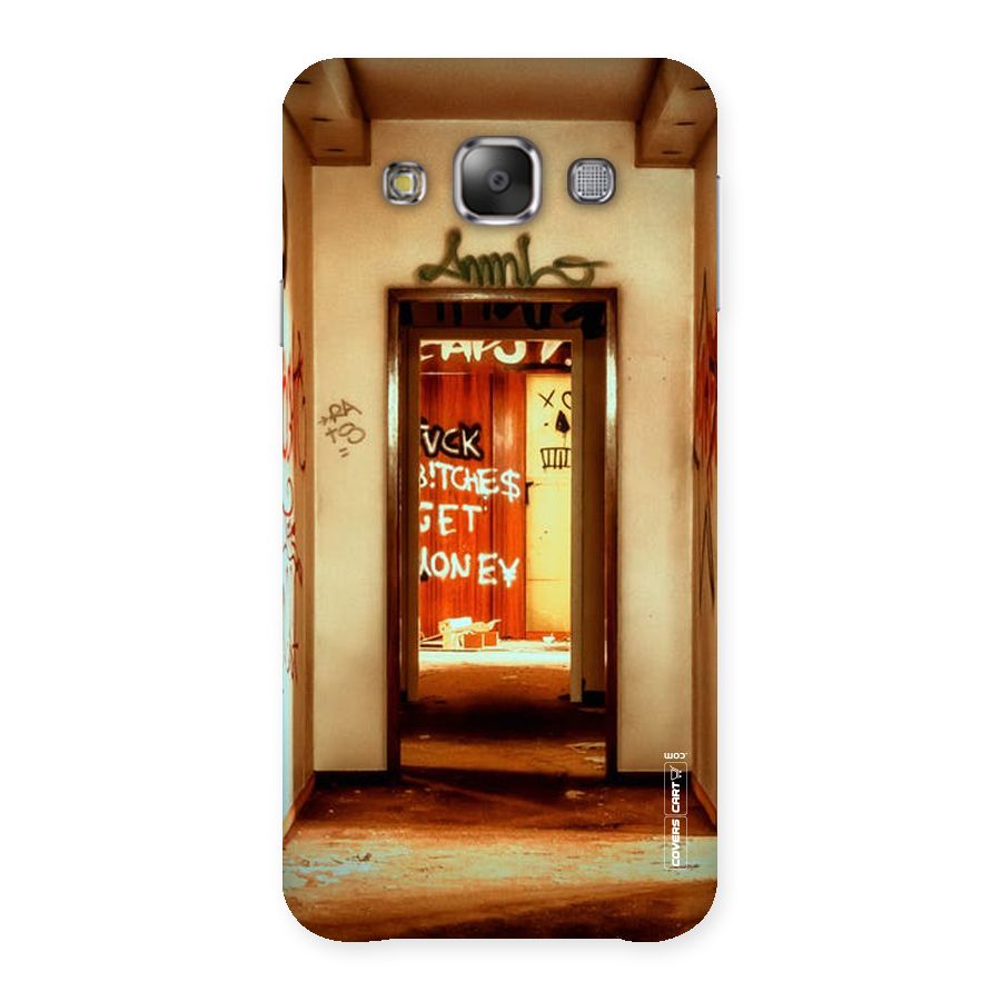 Grafitty Door Back Case for Galaxy E7