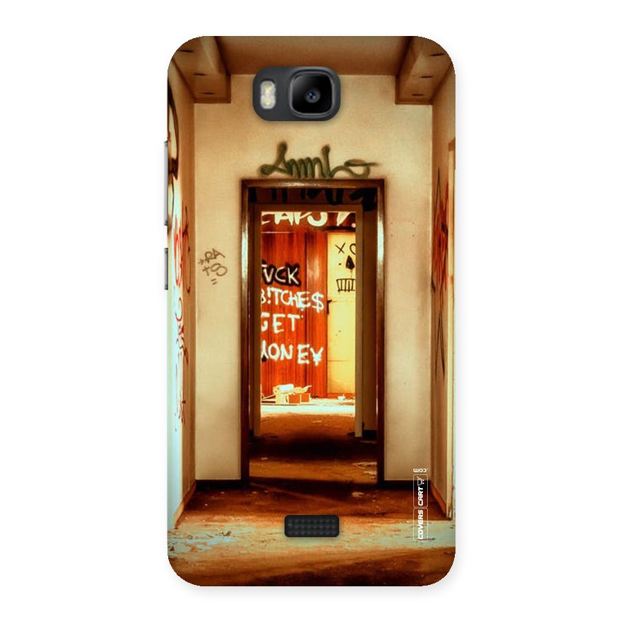 Grafitty Door Back Case for Honor Bee