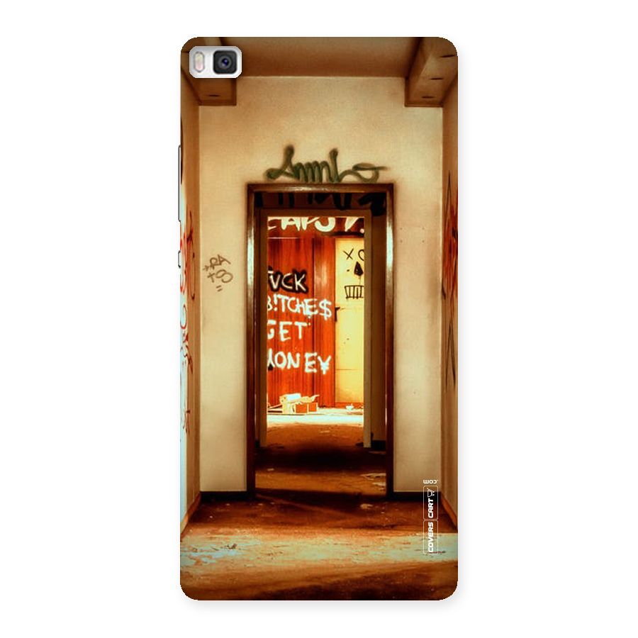 Grafitty Door Back Case for Huawei P8