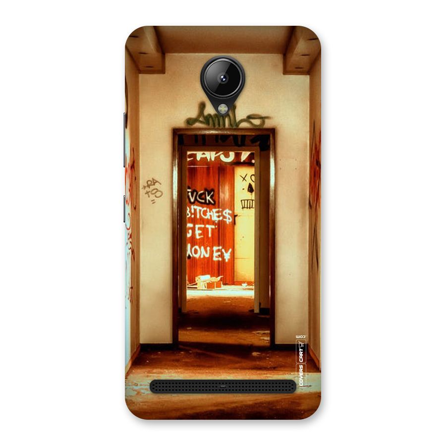 Grafitty Door Back Case for Lenovo C2