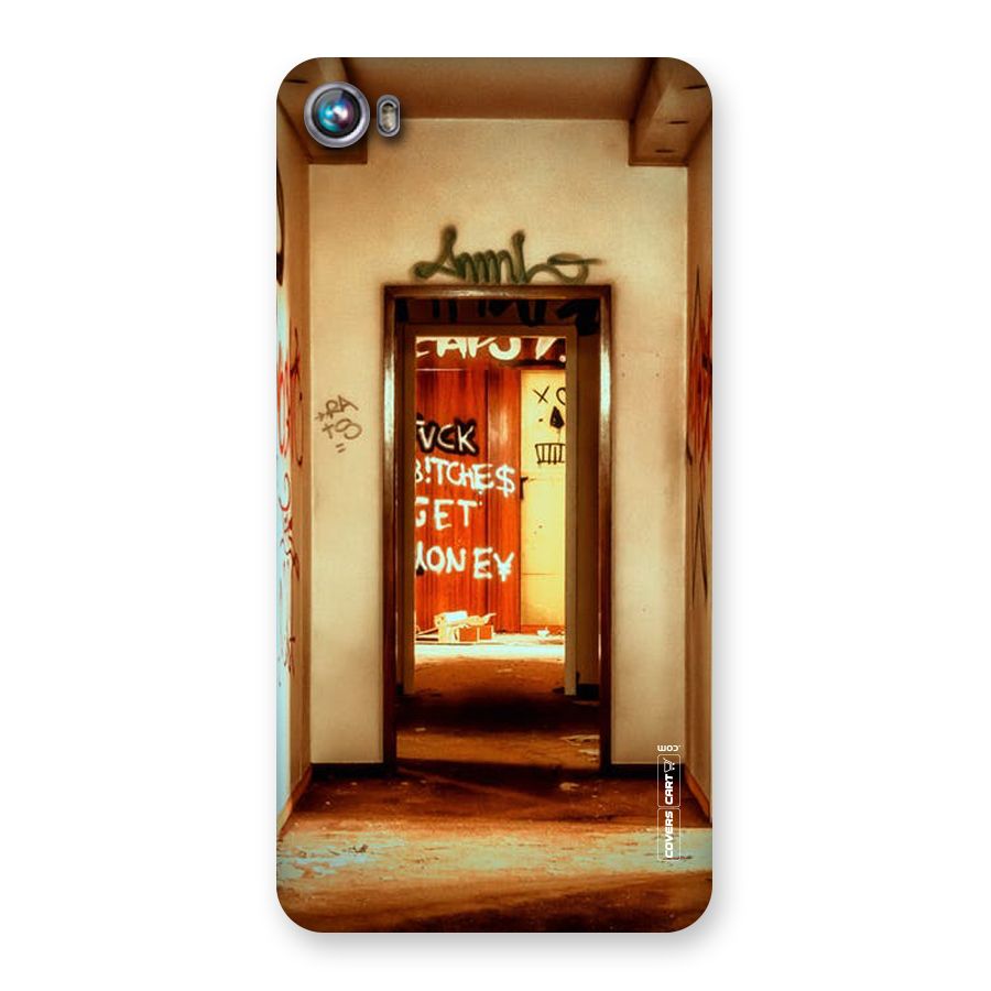 Grafitty Door Back Case for Micromax Canvas Fire 4 A107