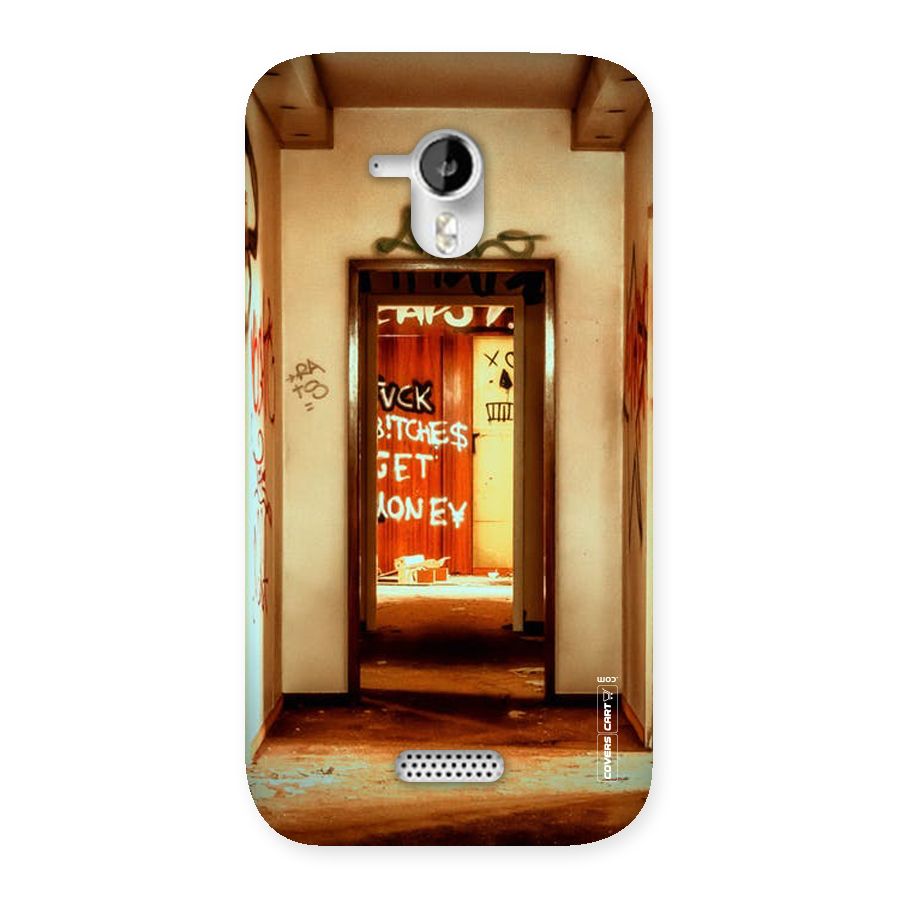Grafitty Door Back Case for Micromax Canvas HD A116