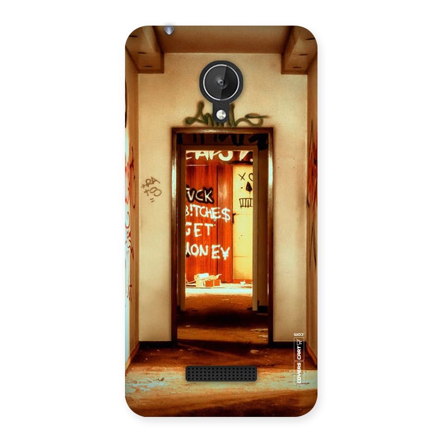 Grafitty Door Back Case for Micromax Canvas Spark Q380