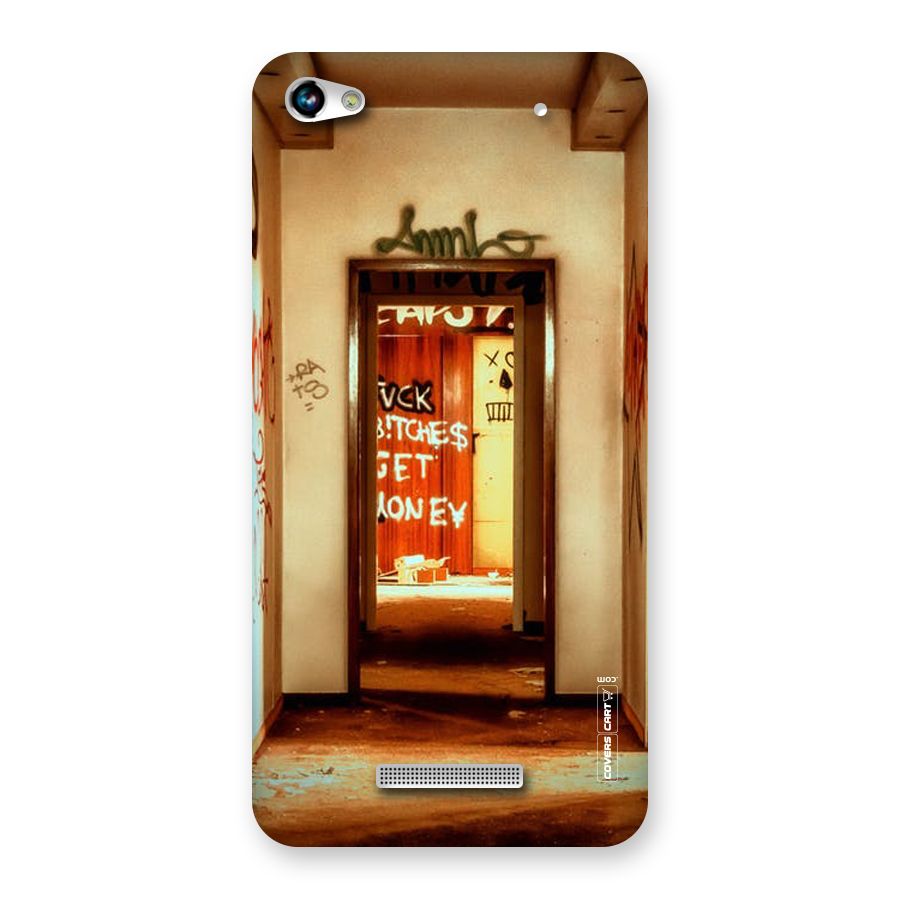 Grafitty Door Back Case for Micromax Hue 2