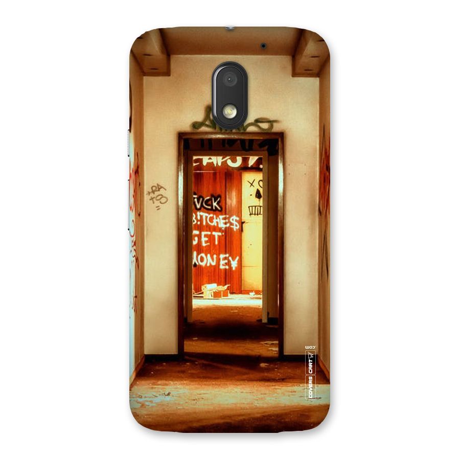 Grafitty Door Back Case for Moto E3 Power