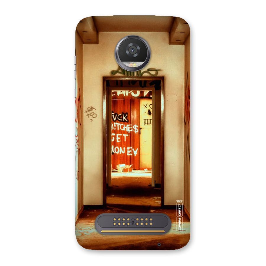 Grafitty Door Back Case for Moto Z2 Play