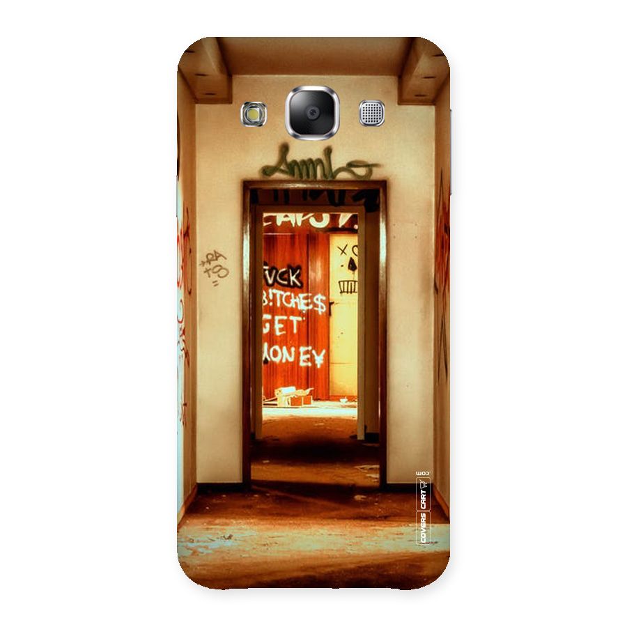 Grafitty Door Back Case for Samsung Galaxy E5