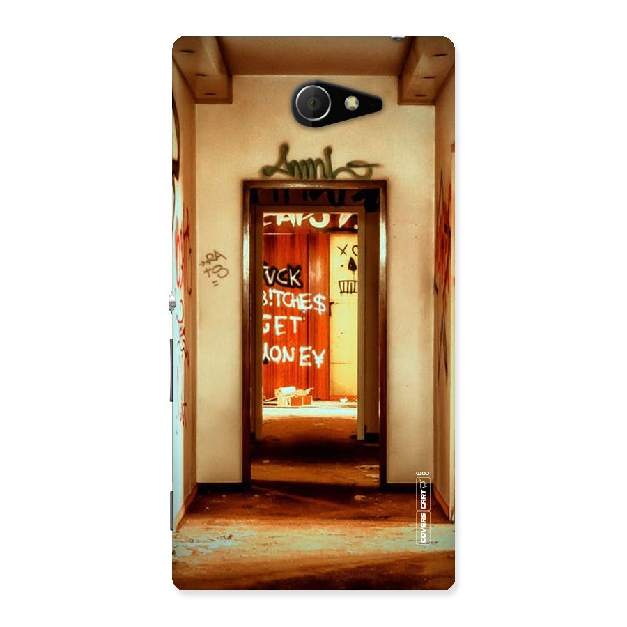 Grafitty Door Back Case for Sony Xperia M2