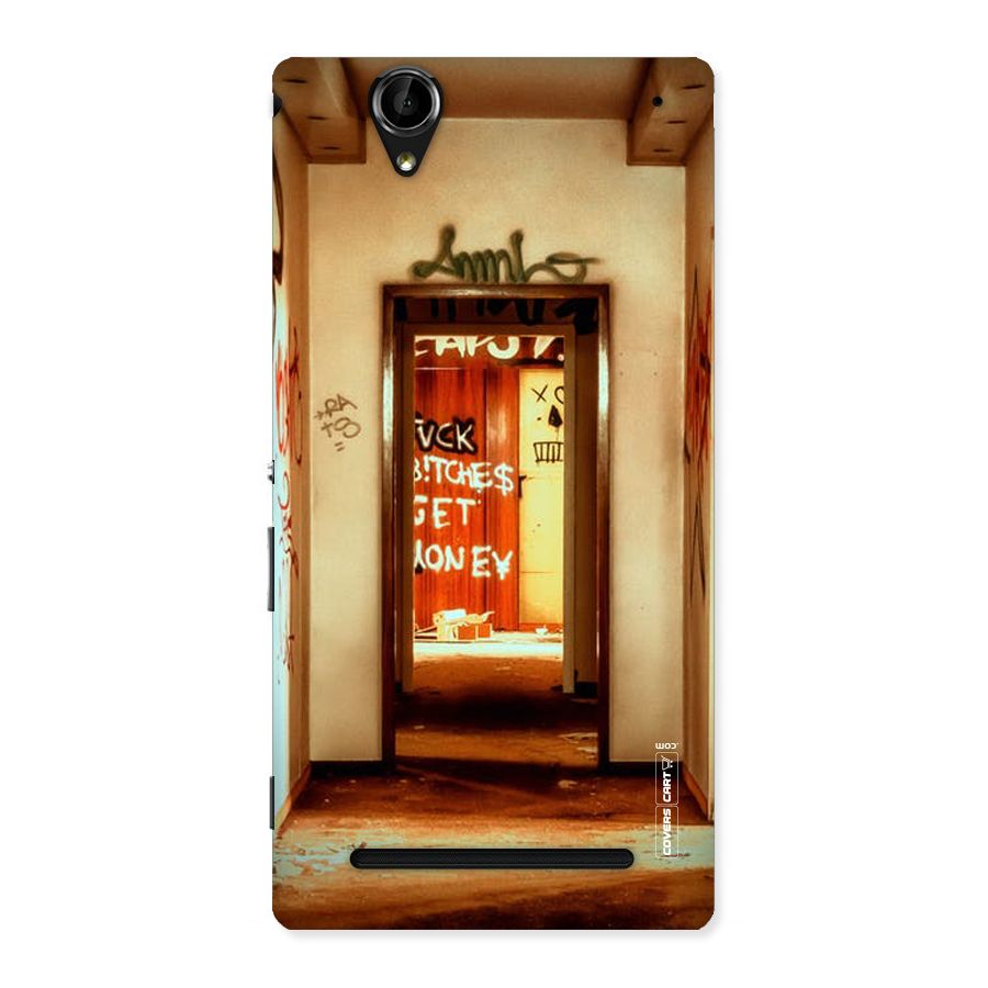 Grafitty Door Back Case for Sony Xperia T2