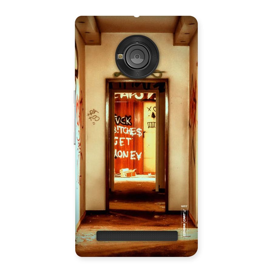 Grafitty Door Back Case for Yu Yunique